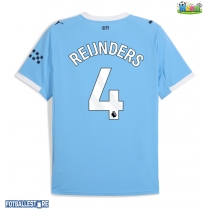 Manchester City Tijjani Reijnders #4 Hjemmedrakt 2025-26 Kortermet